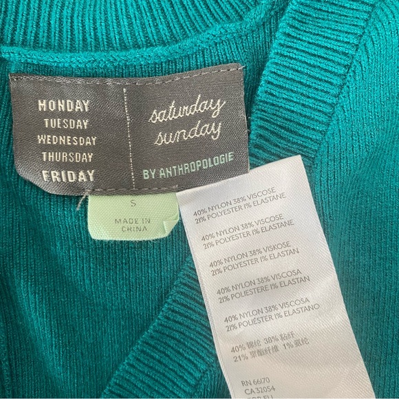 ANTHROPOLOGY Chrissy Sweater Oversized Mini Dress - Picture 10 of 10